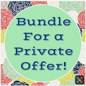 BUNDLE FOR A PRIVATE OFFER.